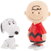 UDF PEANUTS Series 10. Charlie Brown & Snoopy Figure Set 89/57mm JAN198905 NEW_1