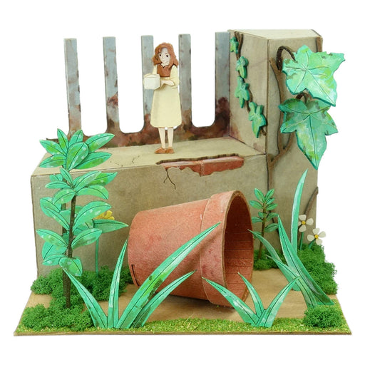 Sankei Studio Ghibli Mini Borrower Arrietty Weird Paper Craft MP07-104 Level 2_1