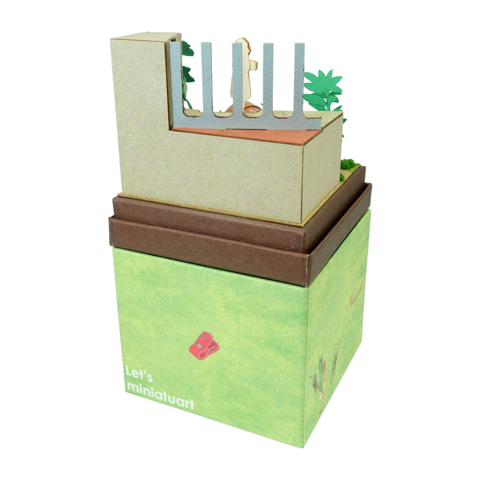 Sankei Studio Ghibli Mini Borrower Arrietty Weird Paper Craft MP07-104 Level 2_3
