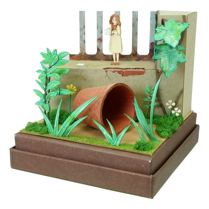 Sankei Studio Ghibli Mini Borrower Arrietty Weird Paper Craft MP07-104 Level 2_4