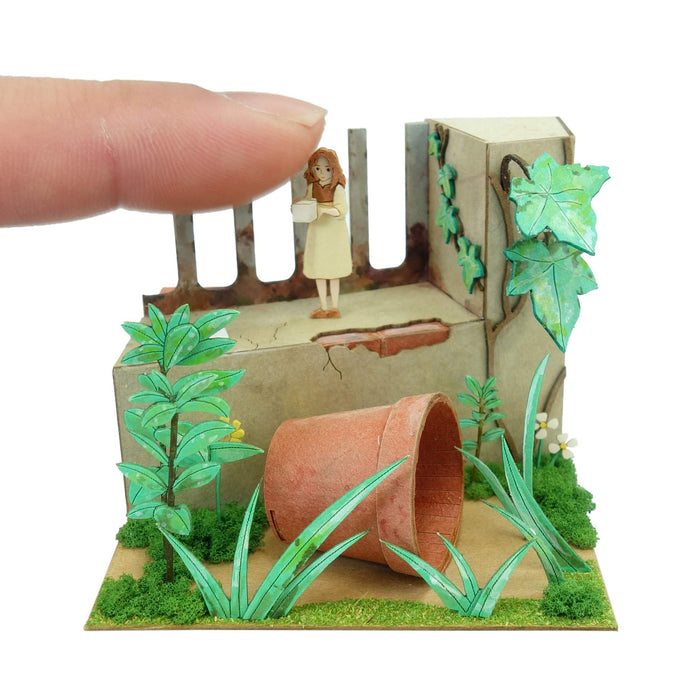 Sankei Studio Ghibli Mini Borrower Arrietty Weird Paper Craft MP07-104 Level 2_5