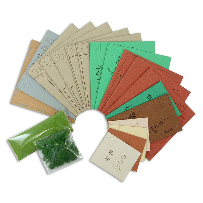 Sankei Studio Ghibli Mini Borrower Arrietty Weird Paper Craft MP07-104 Level 2_6