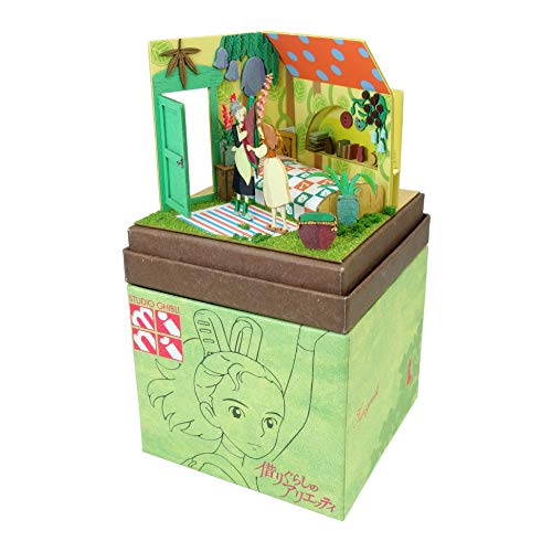 Sankei Studio Ghibli Mini Borrower Arrietty Homily and Arietti MP07-101 NEW_2