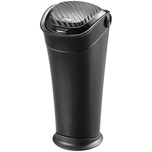 CARMATE car trash can bottle type carbon style DZ527 3.9L for Genuin Cup Holder_1