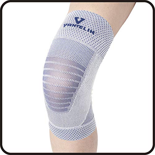Kowa Vantelin Supporter for Knee Size LL silver gray Made in Japan 23070 NEW_2
