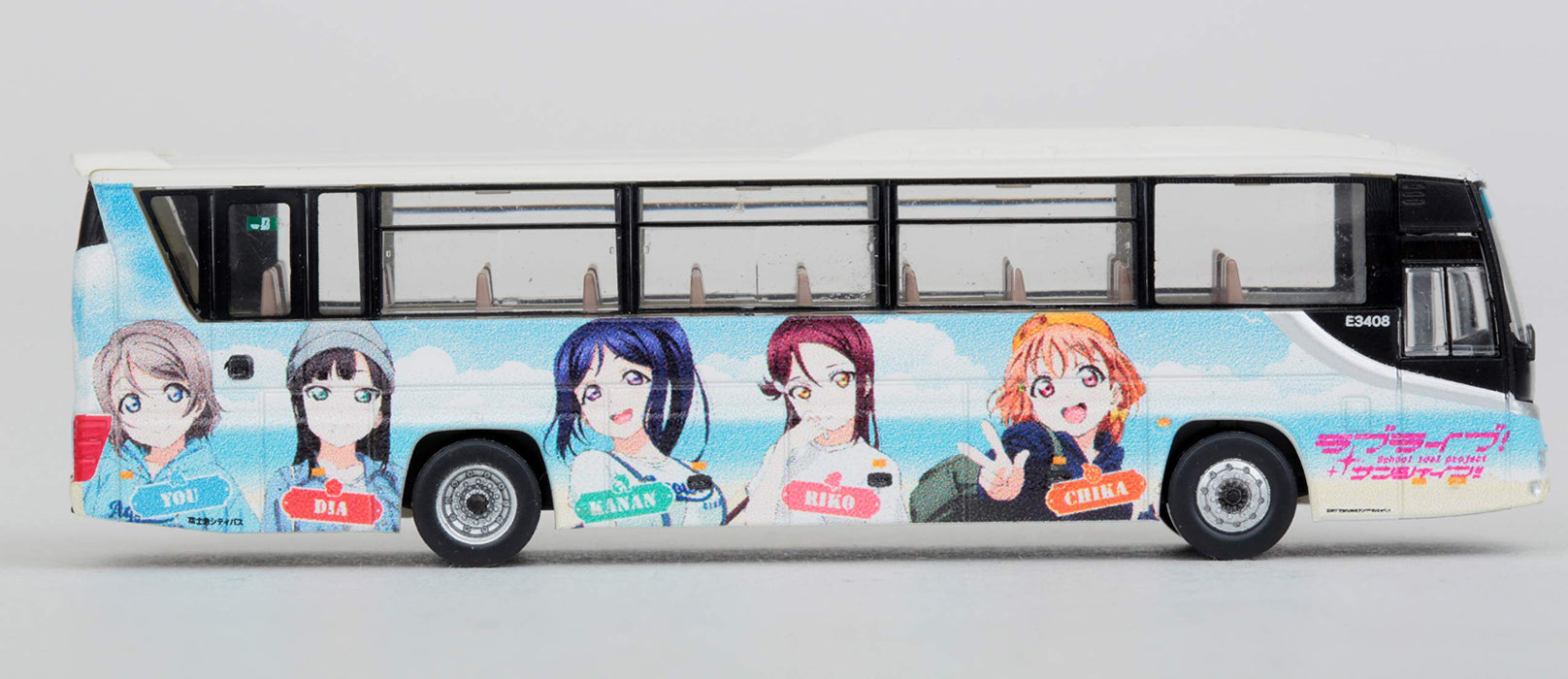 Tomytec Bus Collection Fujikyu Love Live! Sunshine!! Wrapping Bus 1/150 301615_4