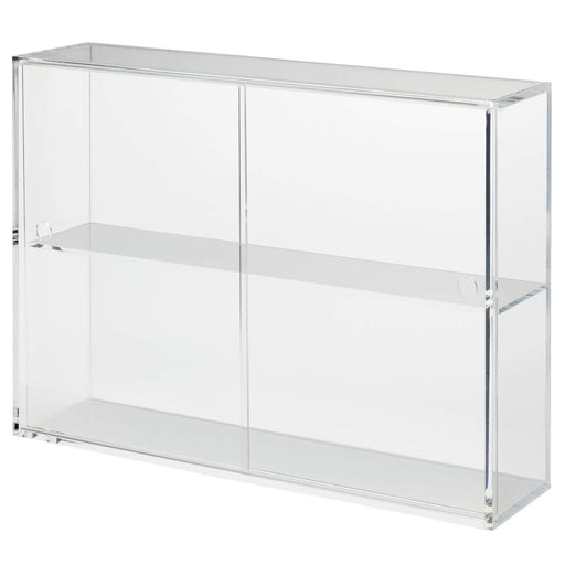 Muji Acrylic Collection Stand L with Sliding Door W33.6xD8.4xH24.4cm 02856113_1