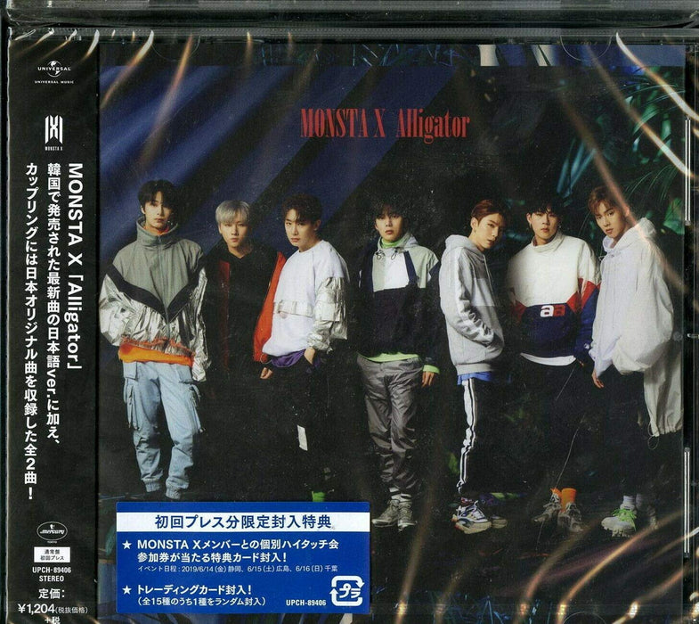 [CD] Alligator First Limited Edition Card included Monsta X UPCH-89406 K-Pop NEW_1