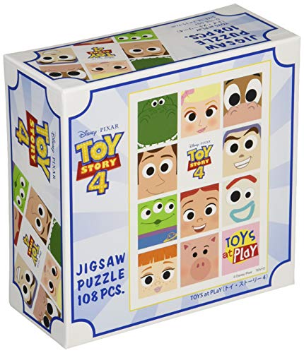 108pc Toy Story 4 Jigsaw Puzzle Toys at Play (18.2x25.7cm) ‎D-108-007 Movie Art_1