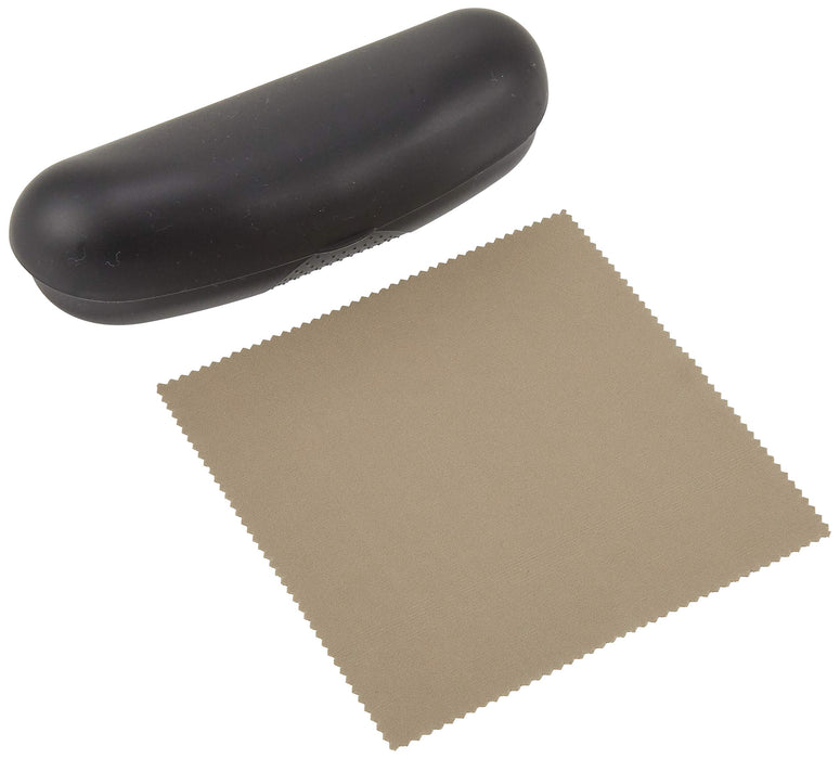 Hazuki Loupe large 1.6x clear lens Brown Acrylic Lens Glasses Type with Case NEW_5