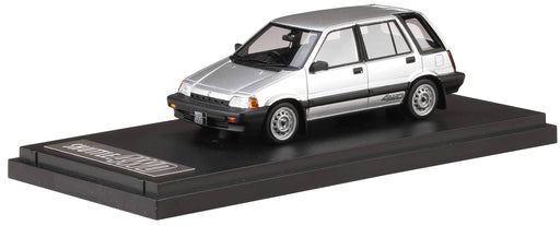 MARK43 1/43 Honda CIVIC SHUTTLE 4WD M AR 1984 Silver Model Car PM43121MS NEW_1