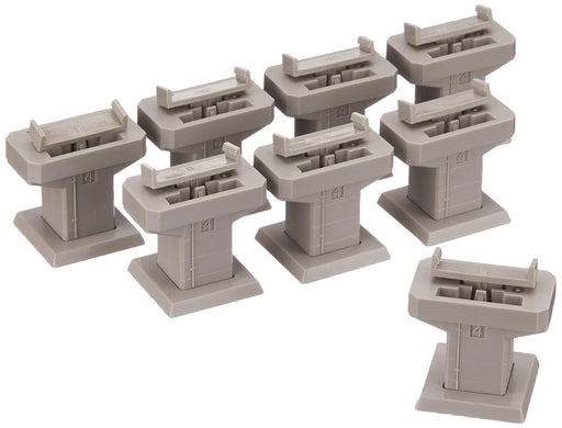Tomix N gauge Concrete Pier Set P4 Set 8 Piees 25mm high 3236 Model Railroad NEW_1