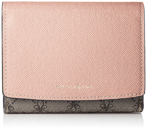 Patrick Cox Wallet Rich Lily pattern print PVC & cowhide combi Compact PXLW7LS1_1
