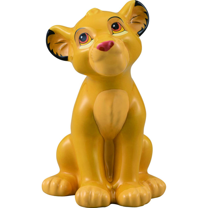 San Art Disney The Lion King Piggy Bank Simba SAN3082-1 W9xD10xH14cm Pottery NEW_1