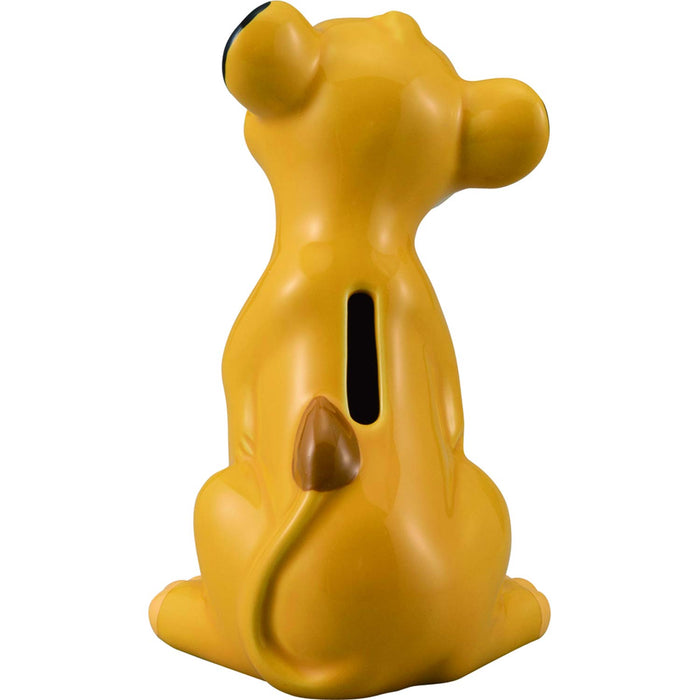San Art Disney The Lion King Piggy Bank Simba SAN3082-1 W9xD10xH14cm Pottery NEW_3