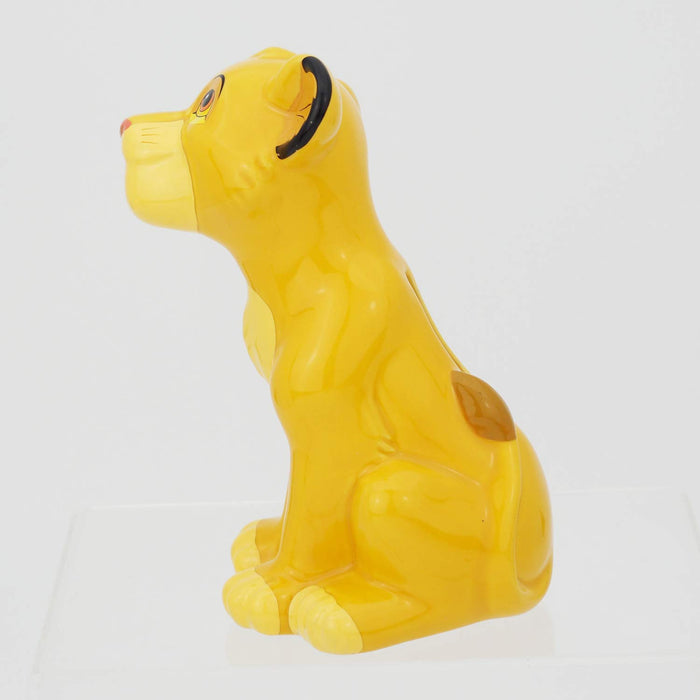 San Art Disney The Lion King Piggy Bank Simba SAN3082-1 W9xD10xH14cm Pottery NEW_5