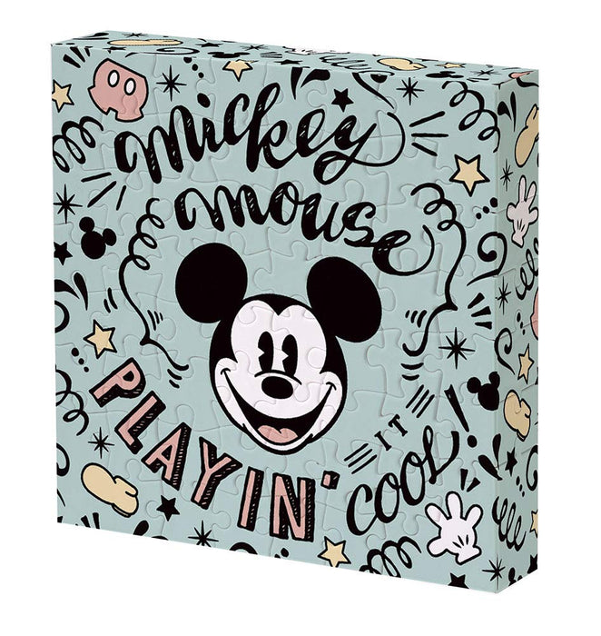 Yanoman Disney Mickey Mouse Canvas Puzzle 56 pcs 11x11x2cm ‎2303-06 Fabric Panel_1