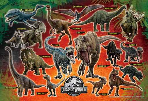 Epoch 300-Pieces Discover Jurassic World Jigsaw Puzzle 26x38cm 26-327s Movie Art_1