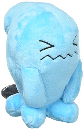 Pokemon Center Original Pokemon fit Plush Doll Wobbuffet H12.5xW9xD8cm Polyester_1