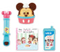Bandai Always Tight Remin & Solan Mickey & Minnie Snack Set Cake, Spoon, Milk_1