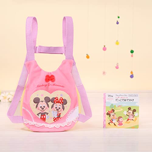 Bandai Always Tight Remin & Solan Mickey & Minnie 2WAY Cuddle string Pink NEW_1