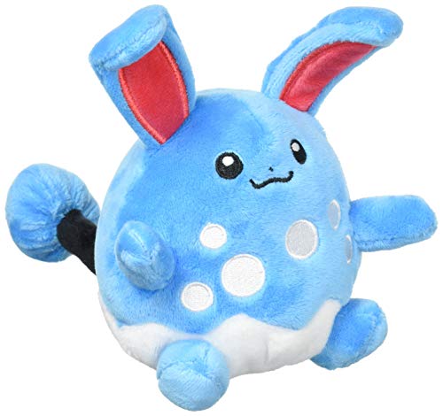 Pokemon Center Origital Pokemon fit Plush Doll Azumarill H15xW16xD8cm Polyester_1