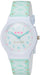 Sun Flame J-Axis Watch VL21-GR Girl's Mint Vinyl Band Resin Case Analog Watch_1