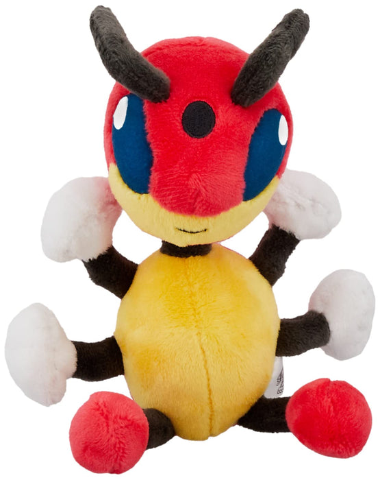 Pokemon Center Origital Pokemon fit Plush Doll Ledian H11xW12.5xD7cm Polyester_1