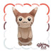 Pokemon Center Original Pokemon fit Plush Doll Furret H14xW13xD8.5cm Polyester_2
