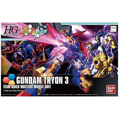 HGBF Gundam Tryon 3 Gundam Build Fighters Try Model kit BAN196707 Bandai Spirits_1