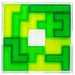 Tenyo Pentomino Square Brain Block TBB-04 Difficulty Level 4/5 Plastic Puzzle_2