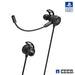 Hori Gaming Headset In-Ear for PS4 PS5 Black In-line microphone PS4-148 NEW_1