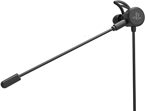 Hori Gaming Headset In-Ear for PS4 PS5 Black In-line microphone PS4-148 NEW_2