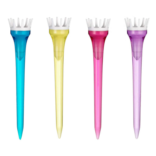 Tabata Golf Tee Plastic Lift Tee GV1413 L 78mm long 8pcs x 2packs Multicolor NEW_2