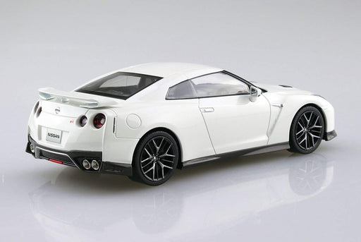 Aoshima 1/32 Snap Kit Series Nissan GT-R Brilliant White Pearl Model Kit 07-B_2