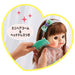 Long Hair Popo-chan Doll with Mini Hair Comb & Headdress Figure ‎AI-371 PEOPLE_2