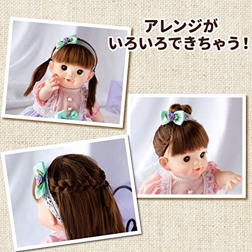 Long Hair Popo-chan Doll with Mini Hair Comb & Headdress Figure ‎AI-371 PEOPLE_3