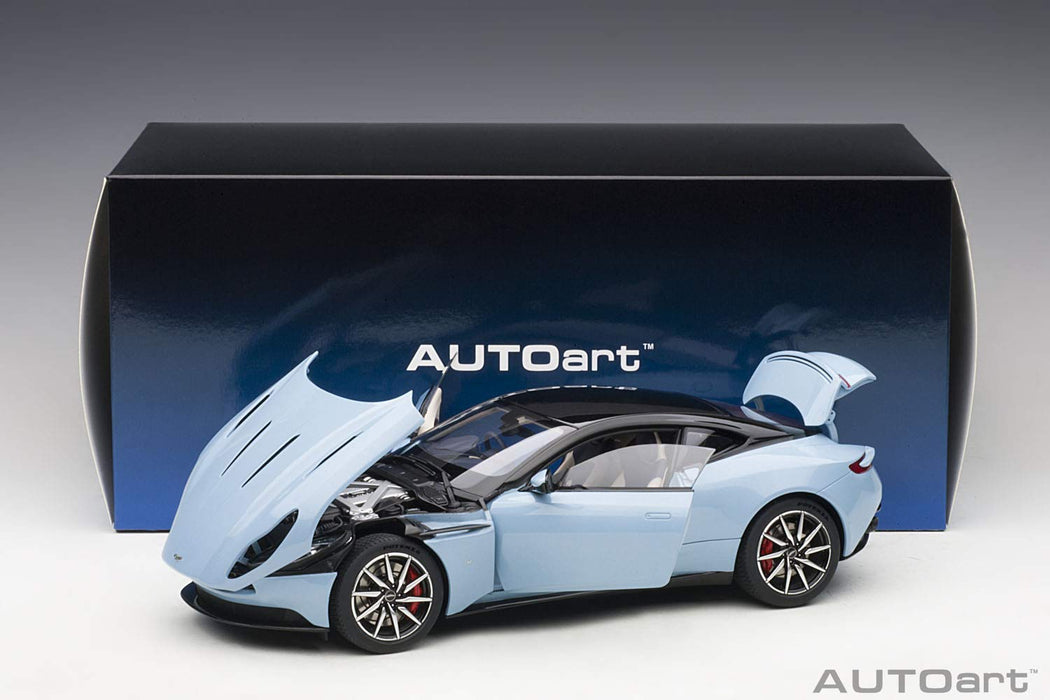 AUTOart 1/18 ASTON MARTIN DB11 Metallic Light Blue 70268 Diecast Model Car NEW_6