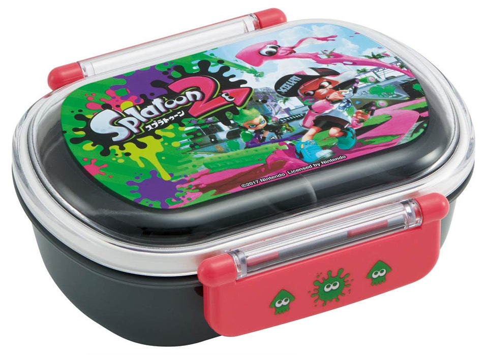Skater Lunch Box for Children Splatoon 2 360ml QAF2BA Japanese Bento Box NEW_1
