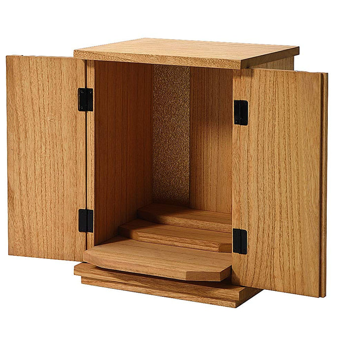 KIRIGEN Buddhist Altar Mini Altar Small Compact Size Modern Natural Memorial Box_1