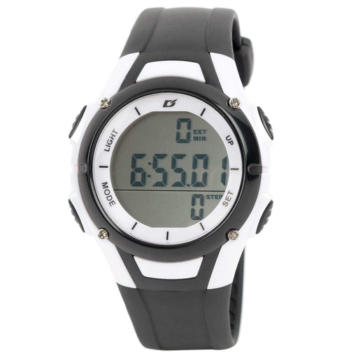 ALIAS Watch Digital Men's Pedometer Black ADWW18110PM-01 Polyurethane Band NEW_1
