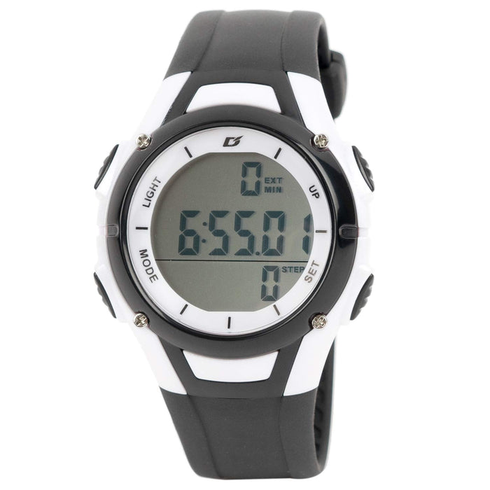 ALIAS Watch Digital Men's Pedometer Black ADWW18110PM-01 Polyurethane Band NEW_1
