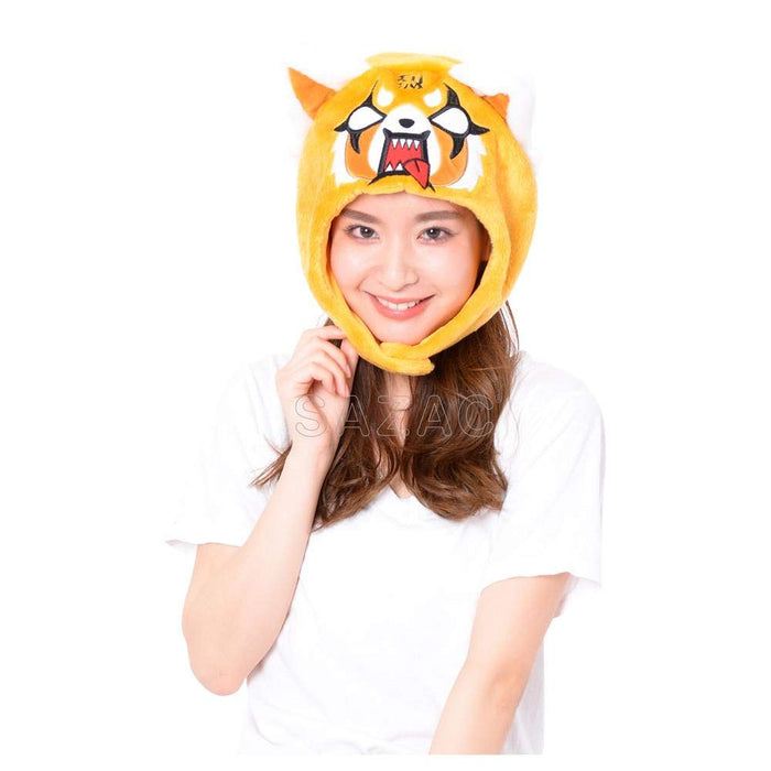 SAZAC Kigurumi Cap Aggressive Retsuko Aggretsuko Cosplay Costume SAN-1084 NEW_1