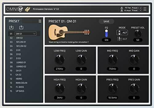 HOTONE 'OMNI AC' CDCM acoustic guitar simulator NEW_5