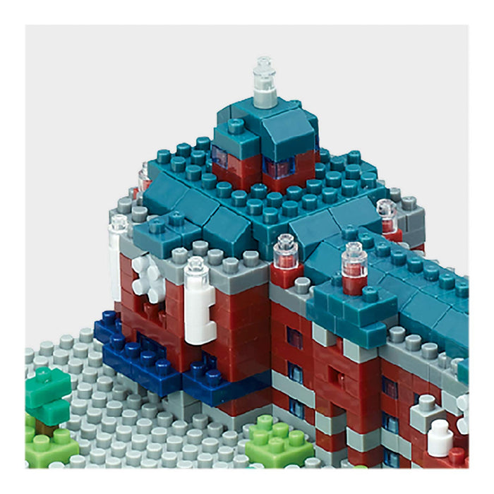 Kawada Nanoblock Tokyo Station Marunouchi (Regular) NBH_189 640 pcs Level:3 NEW_4