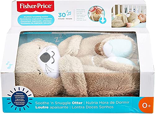 Fisher Price GHL41 Good Night Sea Otter 0 Months and Up Sleeping Toy Moving Toy_4