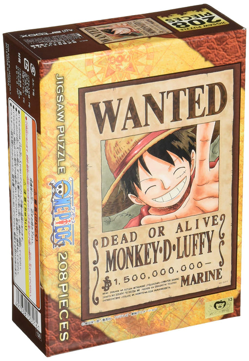 ONE PIECE Wanted Book MONKEY D LUFFY 208 Piece Jigsaw Puzzle ENSKY 208-034 NEW_1