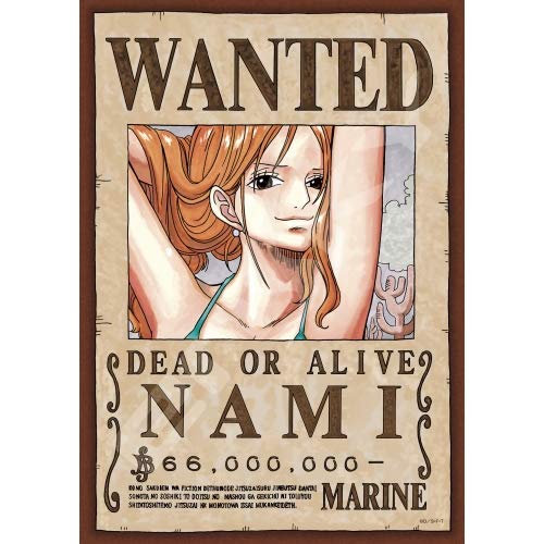 Ensky 208 pieces One Piece Puzzle Nami Wanted Poster 18.2x25.7cm ‎208-036 NEW_2