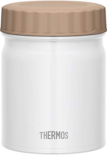 THERMOS vacuum insulation soup jar White 400ml JBT-400 WH Stainless Steel NEW_1