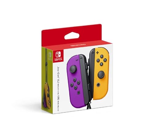 Nintendo Switch Joy-Con Wireless Controller Neon Purple&Neon Orange HAC-A-JAQAA_1